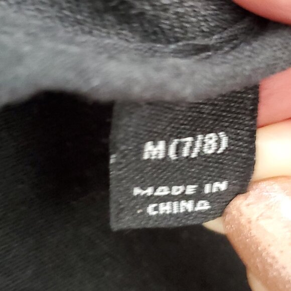 Art Class Girls Black Wash Stretchy Denim Jean Pencil Skirt NEW NWT Size M (7/8) - Picture 8 of 11